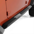 0718 WRANGLER JK 4 DOOR ATLAS XRC ROCK SLIDERS WITH STEP
