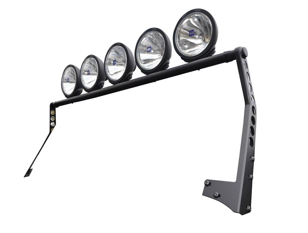 LIGHT BAR TEXTURED BLACK