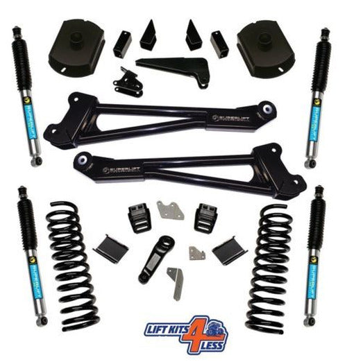 20092010 DODGE RAM 1500 4WD; 4IN SUSPENSION LIFT KIT; BILSTEIN SHOCKS