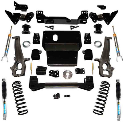 6 inch Lift Kit - 2012-2022 Dodge Ram 1500 4WD Gas and Eco Diesel Models - with Superlift Rear Shocks