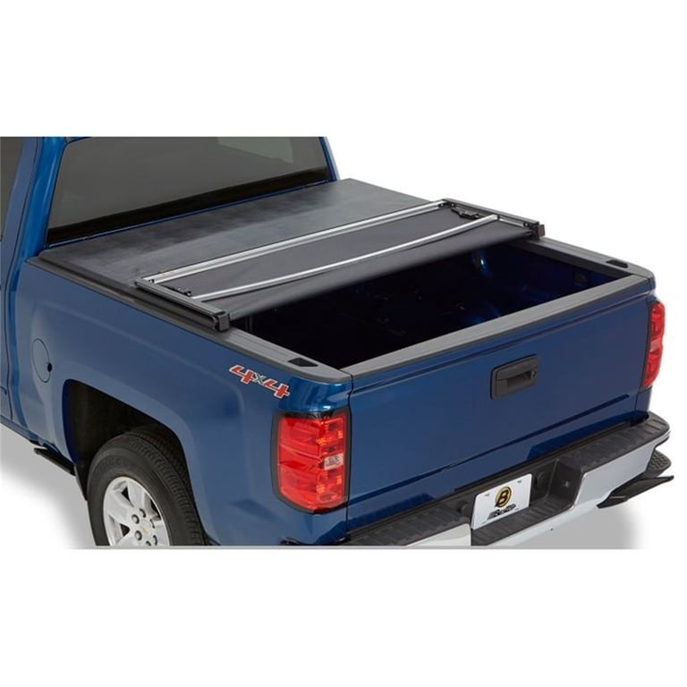 ~(29 lbs. 73X29X4)~ EZ-Fold Soft Tonneau Cover Black Dodge 09-17 Ram 1500 Except Ram Box; 5.5 ft bed