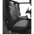 Jeep 1992-1994 Wrangler YJ; Front; NOTE Fits factory seats