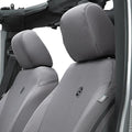 ~(5 lbs. 16X12X5)~ Seat Covers; Front Charcoal Jeep 13-17 Wrangler 2dr AND 4dr; Fit factory front seats