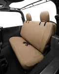 ~(5 lbs. 16X12X5)~ Seat Covers - 18-19 Wrangler JL 2-Door; Rear (Tan)