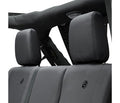 ~(5 lbs. 16X12X5)~ Seat Covers - 18-19 Wrangler JL 2-Door; Rear (Black Diamond)