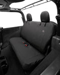 ~(5 lbs. 16X12X5)~ Seat Covers - 18-19 Wrangler JL 2-Door; Rear (Black Diamond)
