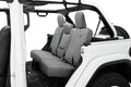 ~(5 lbs. 16X12X5)~ Seat Covers - 18-19 Wrangler JL 4-Door; Rear (Charcoal)