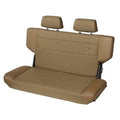 Trailmax II F AND T Bench Seat Rear vFTyl with fabric FTsert Spice Jeep 97-06 Wrangler;