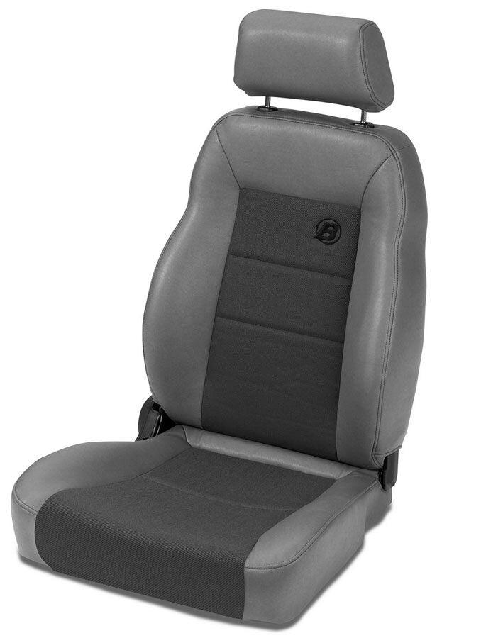~(35.8 lbs. 35X20X12)~ Trailmax II Pro Seat Driver side Front center fabric insert Spice Jeep 76-06 CJ7 AND Wrangler; 97-02 req. Adapter 51256; 03-06 req. Adapter 51245 Drvr/51248 Psngr