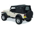 Jeep 1988-1995 Wrangler YJ; NOTE For OEM soft top hardware