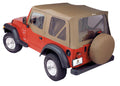 Jeep 1997-2002 Wrangler TJ; NOTE For OEM soft top hardware