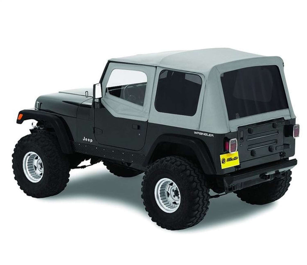 Jeep 1988-1995 Wrangler YJ; NOTE For OEM soft top hardware