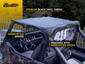Jeep 1987-1991 Wrangler YJ; NOTE Requires 51209-01 channel