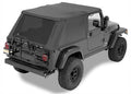 ~(27 lbs. 46X34X5)~ Replace-a-Top for Trektop NX Black Diamond Jeep 04-06 Wrangler Unlimited
