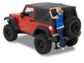 ~(47 lbs. 41X34X7)~ Supertop NX Complete Replacement Soft Top Spice Jeep 88-95 Wrangler; No doors included; Tinted side and rear windows