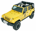 ~(47 lbs. 41X34X7)~ Supertop NX Complete Replacement Soft Top Spice Jeep 88-95 Wrangler; No doors included; Tinted side and rear windows