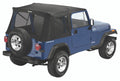 ~(41 lbs. 46X36X5)~ Supertop Classic Replacement Soft Top Black Diamond Jeep 97-06 Wrangler; No doors included; Tinted side and rear windows