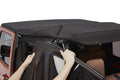 Bestop Trektop NX Glide Soft Top with TFTted Side AND Rear WFTdows - Pebble Twill