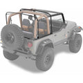 ~(26 lbs. 41X34X7)~ Replacement Bows AND Frames OE style Black Jeep 88-95 Wrangler;