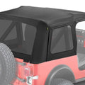~(15 lbs. 32X9X9)~ Supertop Classic Replacement Skins Tinted Windows Black Denim Jeep 76-95 CJ7/ Wrangler; Must have Supertop hardware; no doors incl.; tinted windows