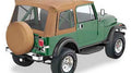 Jeep 1976-1986 CJ7; 1987-1995 Wrangler YJ; NOTE For Supertop Classic hardware
