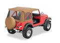 Jeep 1976-1986 CJ7; 1987-1995 Wrangler YJ; NOTE For Supertop Classic hardware