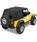 Replacement Window Set Tinted for Supertop NX or OEM Top Black Diamond Jeep 04-06 Wrangler Unlimited (also fits factory soft top)