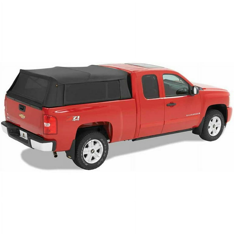 Supertop for Truck 5.5 ft. bed Black Diamond Chevy GMC 04-17 Silverado Sierra 1500 Crew Cab; 5.5 ft ft. bed