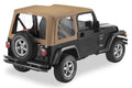 ~(20 lbs. 31X14X12)~ Sailcloth Replace-a-Top Spice Jeep 97-02 Wrangler; No door skins included; Clear side and rear windows