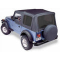 Jeep 1988-1995 Wrangler YJ; NOTE For OEM soft top hardware