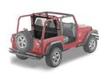 ~(5 lbs. 51X5X5)~ Windjammer Black Denim Jeep 97-02 Wrangler;