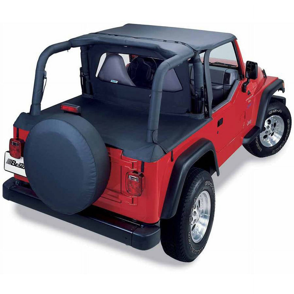 ~(5 lbs. 51X5X5)~ Windjammer Black Denim Jeep 97-02 Wrangler;