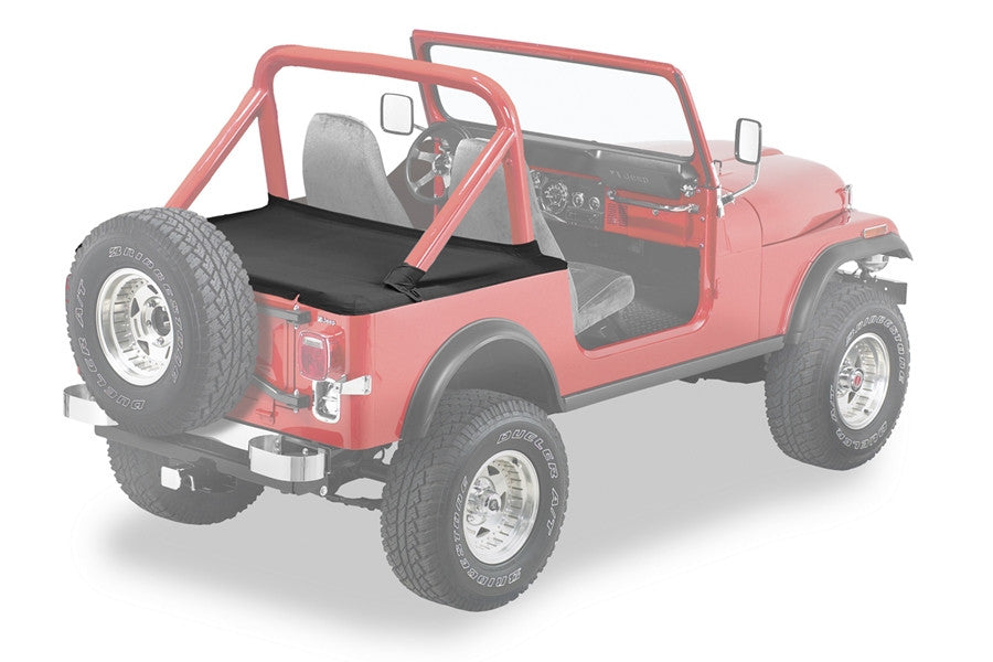Jeep 1980-1986 CJ7; 1987-1991 Wrangler YJ; NOTE For Supertop (bows folded down)