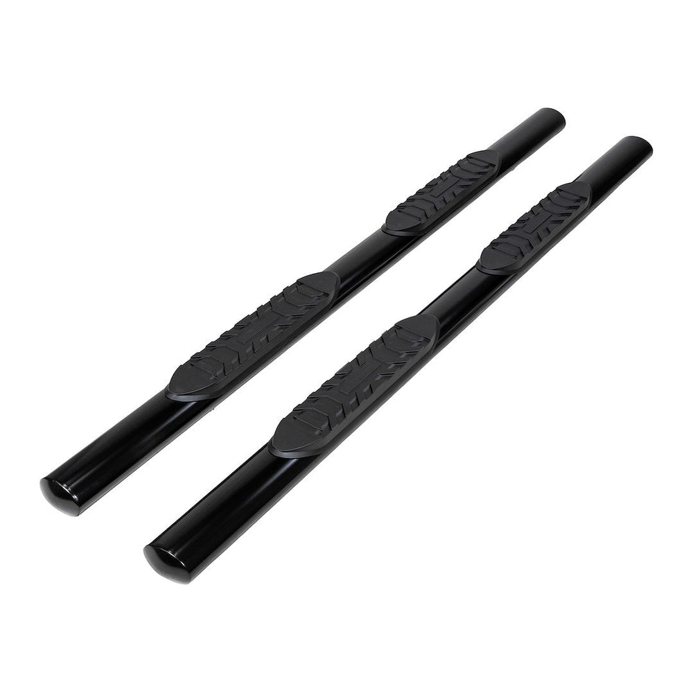 4" OVAL STRAIGHT BAR BLK