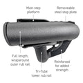 Dominator Xtreme DT Side Steps with Frame Mounting Bracket Kit