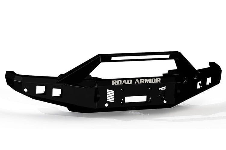 Road Armor 23-24 Ford F-250 Stealth Front Winch Bumper Sheet Metal Pre-Runner Guard - Texture Black