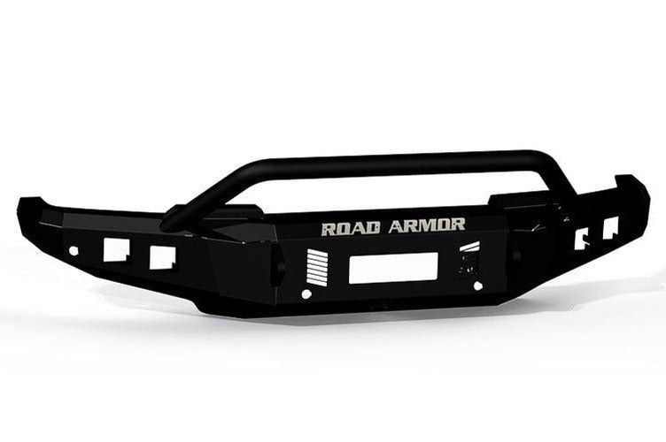 Road Armor 23-24 Ford F-250 Stealth Front Non-Winch Bumper Pre-Runner Guard - Texture Black