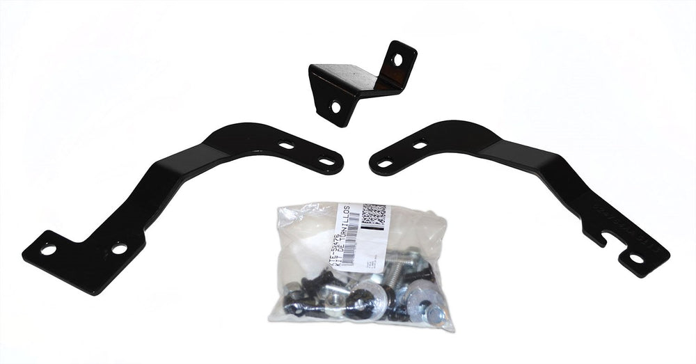 Go Rhino 2014-2015 GMC Sierra 1500 RC2 LR - 20 light mount - Complete kit: Front guard Brackets 55193T