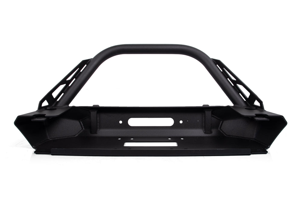 0718 JEEP WRANGLER JK INFERNO FRONT WINCH BUMPER WITH FLAT TOP STINGER