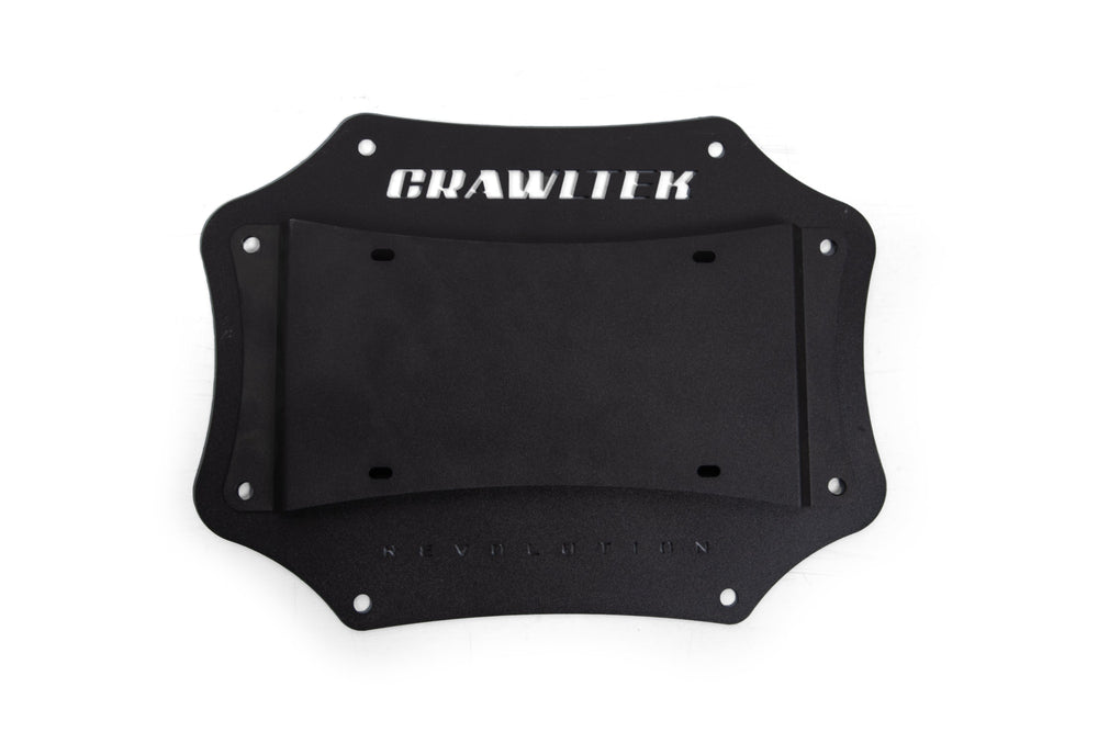 0718 JEEP WRANGLER JK TAILGATE PLATE / LICENSE PLATE RELOCATION