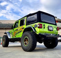 18C JEEP WRANGLER JL BLAZE REAR BUMPER BLACK