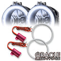 Oracle 13-14 Ford Mustang Shelby/Roush/GT500 LED Fog Light Halo Kit - Red