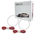 Oracle 02-04 Nissan Xterra LED Fog Light Halo Kit - Red