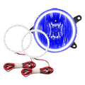 Oracle 10-12 Ford Mustang LED Fog Light Halo Kit - Shelby/Roush Fogs - Blue