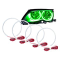 Oracle 98-04 BMW E46 LED Headlight Halo Kit - Green