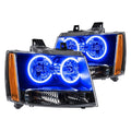 Oracle 07-14 Chevrolet Suburban LED Headlight Halo Kit - Blue