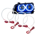 Oracle 05-10 Dodge Charger LED Headlight Halo Kit - Blue