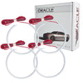 Oracle 08-14 Dodge Challenger LED Projector Headlight Halo Kit - Red