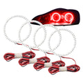 Oracle 03-09 Dodge Viper SRT-10 LED Headlight Halo Kit - Red