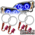 Oracle 07-12 GMC Acadia LED Headlight Halo Kit - UV/Purple